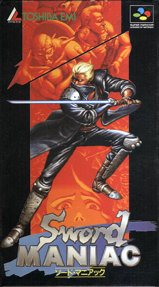 Sword Maniac box art for Super Famicom